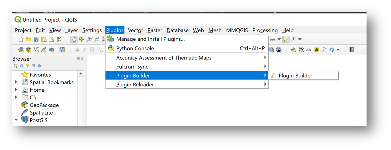 qgis web app builder plugin